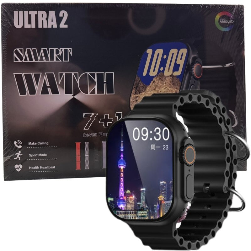 Ultra 2 Smart Watch – 7 Straps Edition
