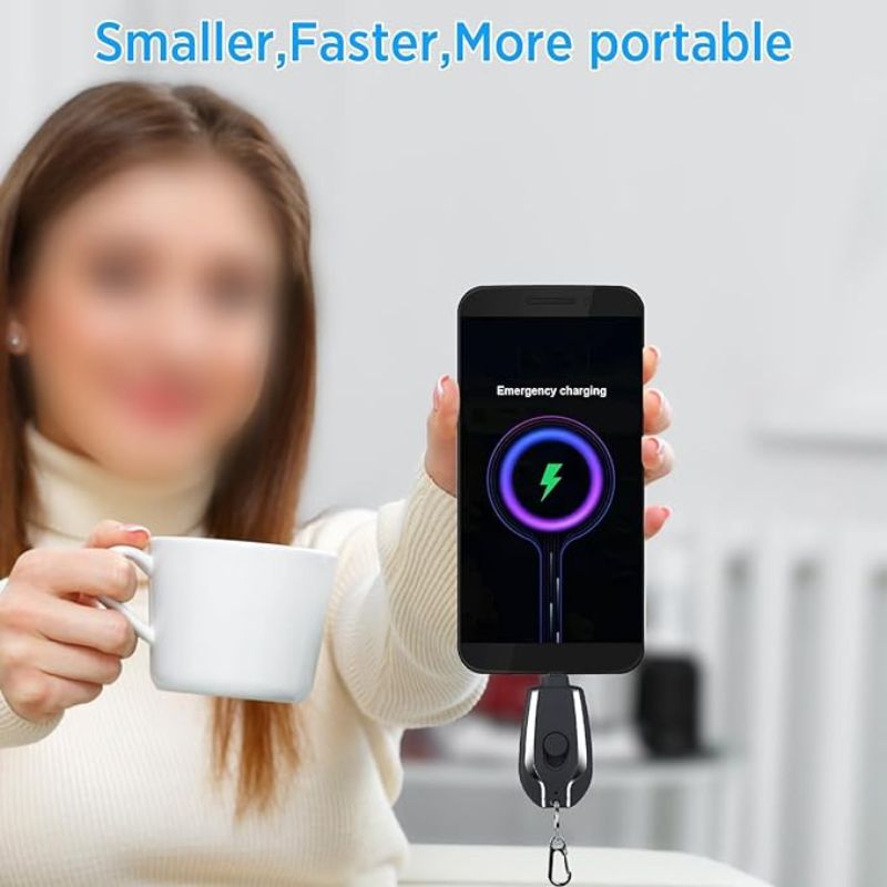 Mini Keychain Power Bank