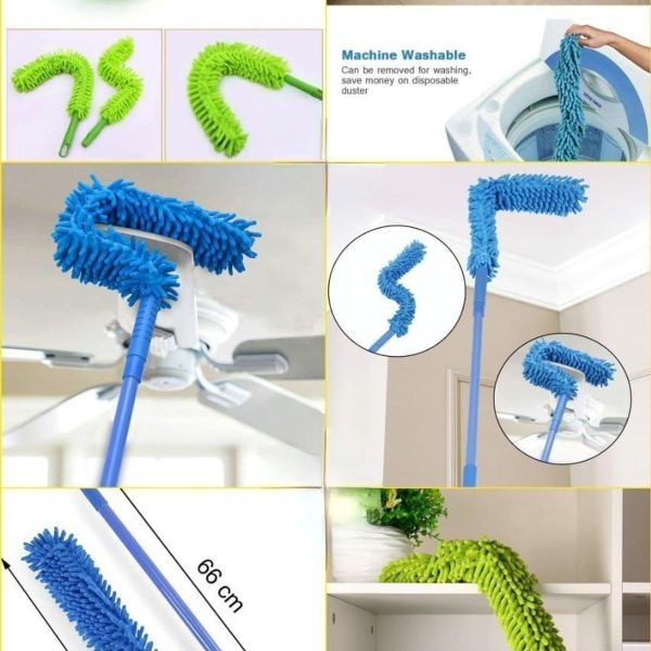 Microfiber Flexible Fan Duster