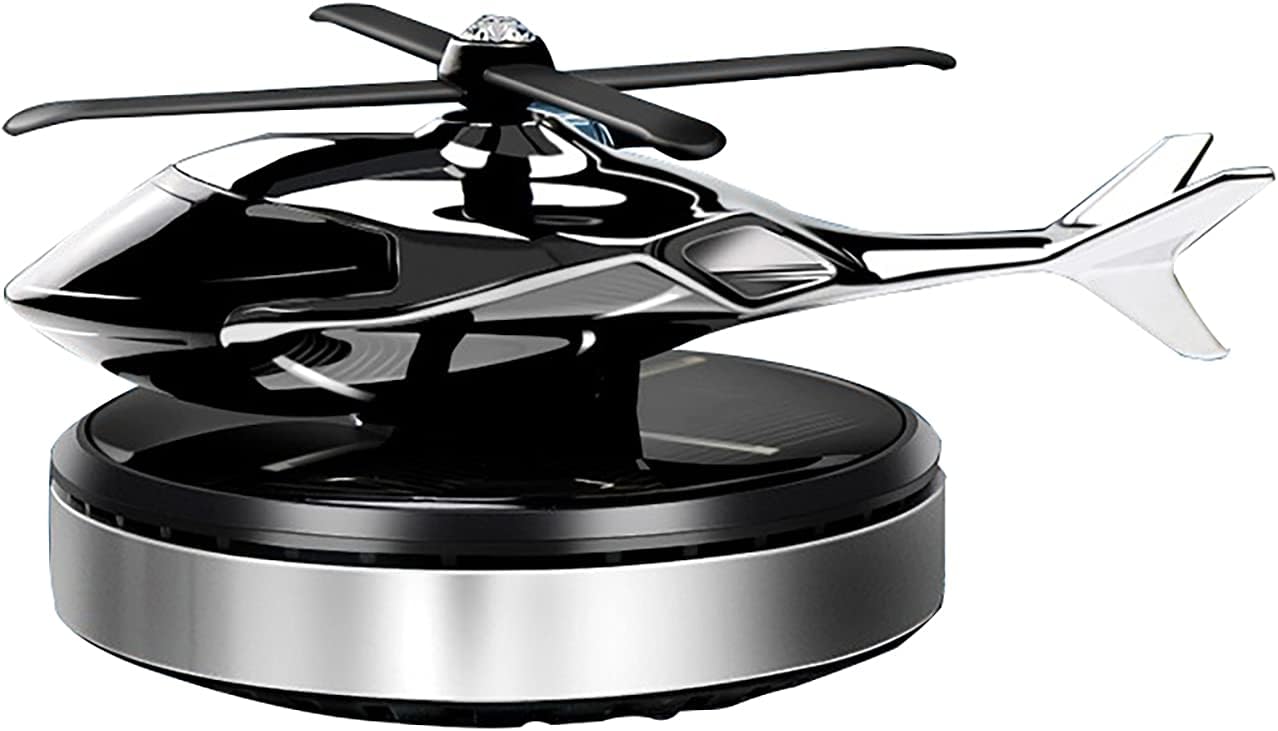 Solar Car Air Freshener Helicopter