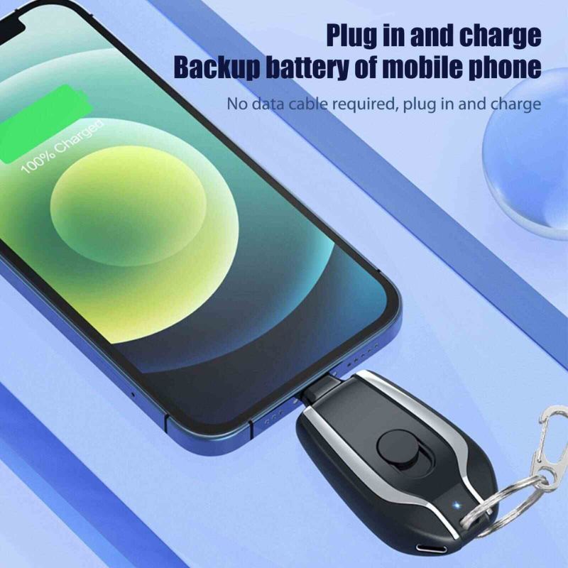 Mini Keychain Power Bank