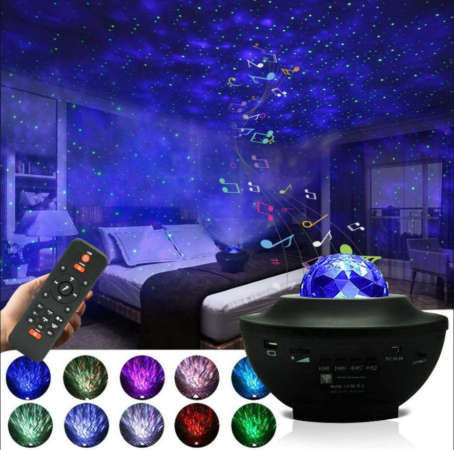 Galaxy Star Projector Lamp