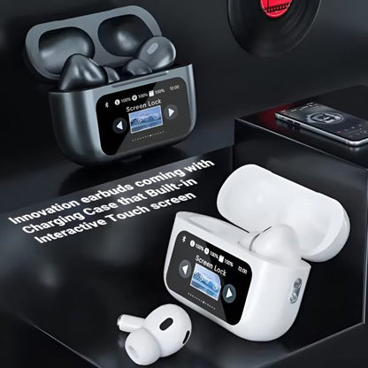 A9 Pro 2 Earbuds with LCD Tablet