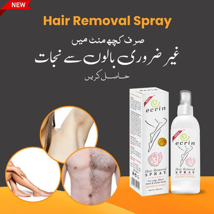 Ecrin - Hair Removal Spray For Men and Women