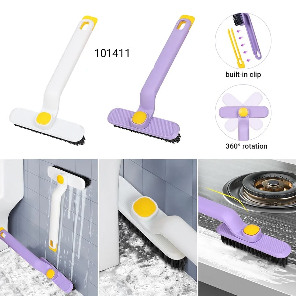 Multi-Function Rotating Crevice Cleaning Brush
