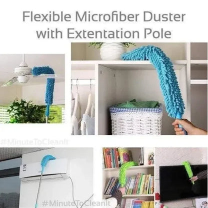 Microfiber Flexible Fan Duster