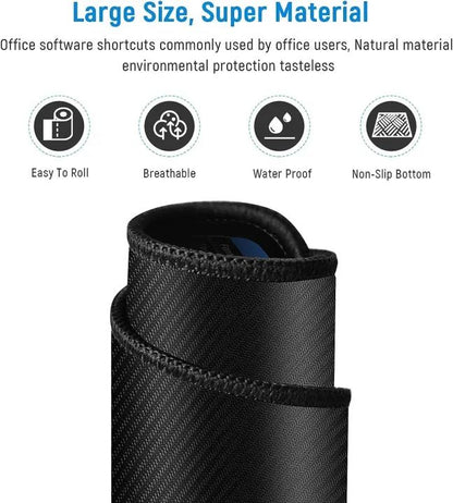 Keyboard Shortcut Mouse Pad