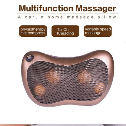 Heated Kneading Pillow Massager