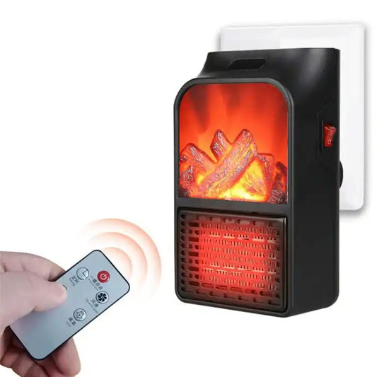 Mini Remote control winter new flame heater