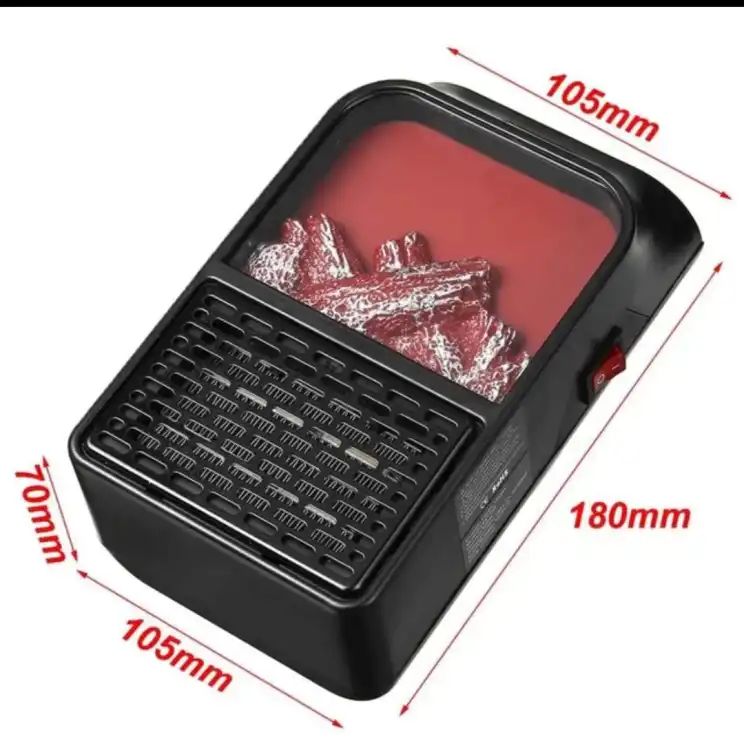 Mini Remote control winter new flame heater
