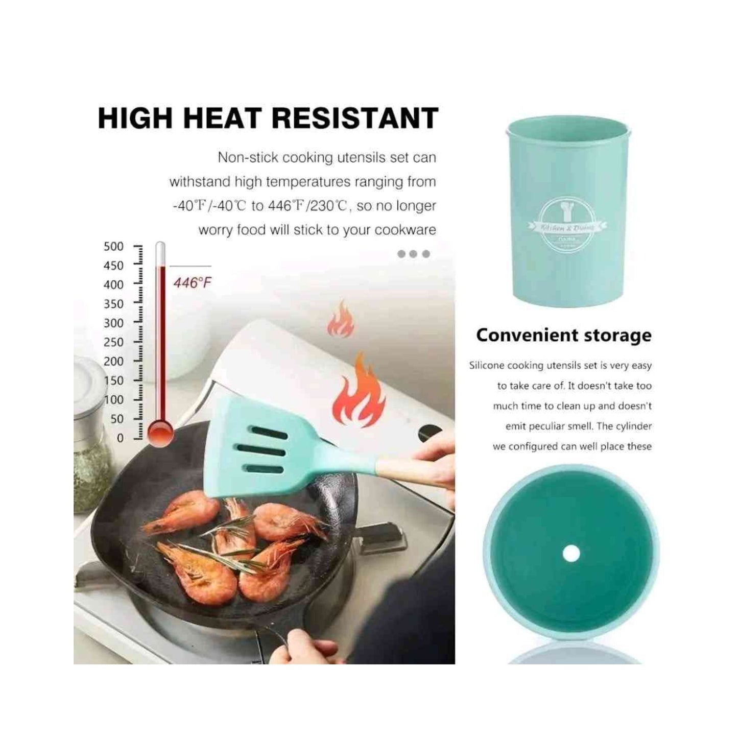 12 Pieces Kitchen Utensils Set