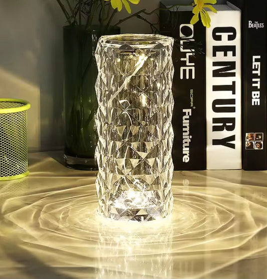 Crystal Lamp 16-Color Changing RGB Night Light Touch Lamp