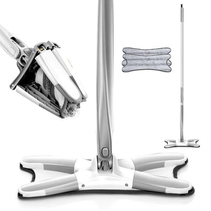 X Shape Microfiber Mop